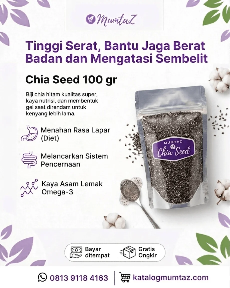 Chia Seed 100 gram - Gambar 2