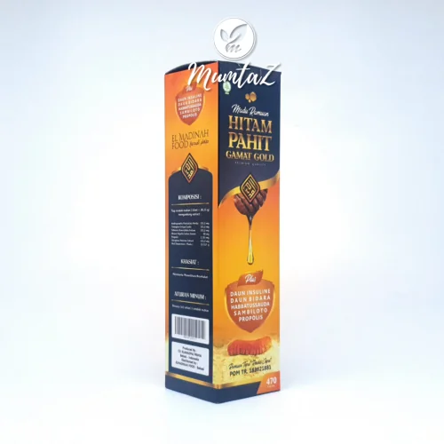 Madu Hitam Pahit Gamat Gold