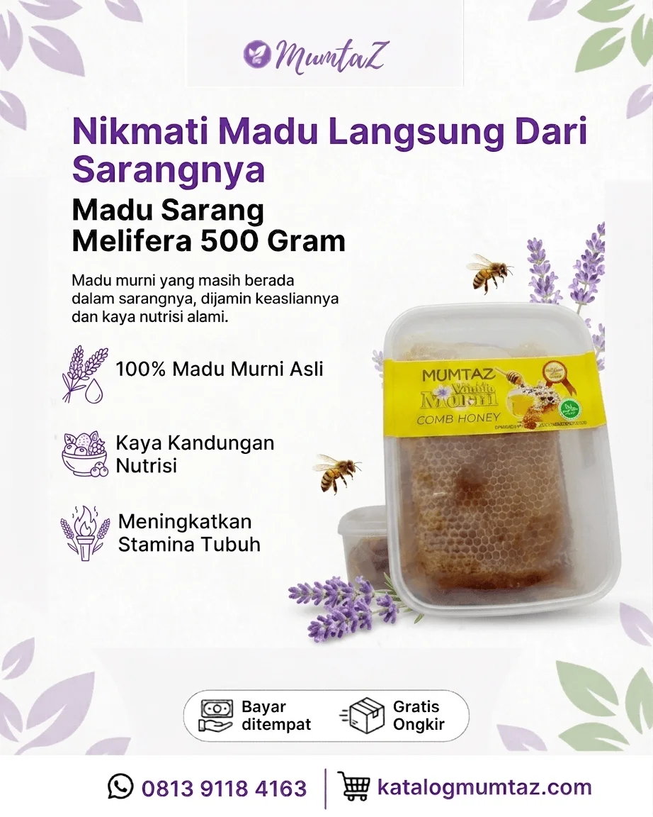 Madu Sarang Melifera 500 Gram - Gambar 2