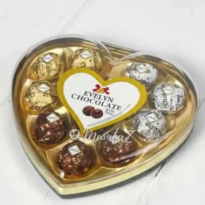Cokelat Evelyn Love isi 12 pcs