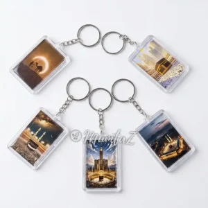 Gantungan Kunci Foto Mekkah Per Pcs (6x4 cm)